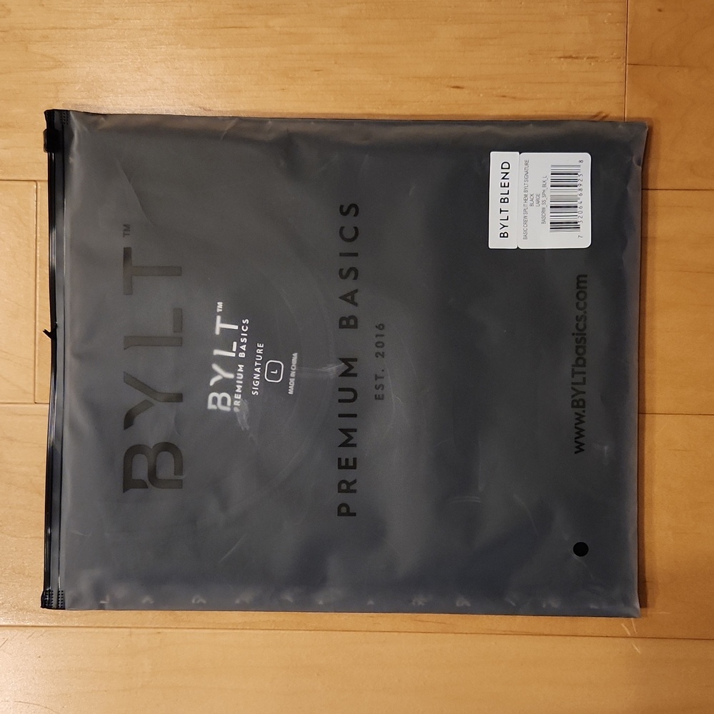 BYLT Short Sleeve Black Shirt (size - L)